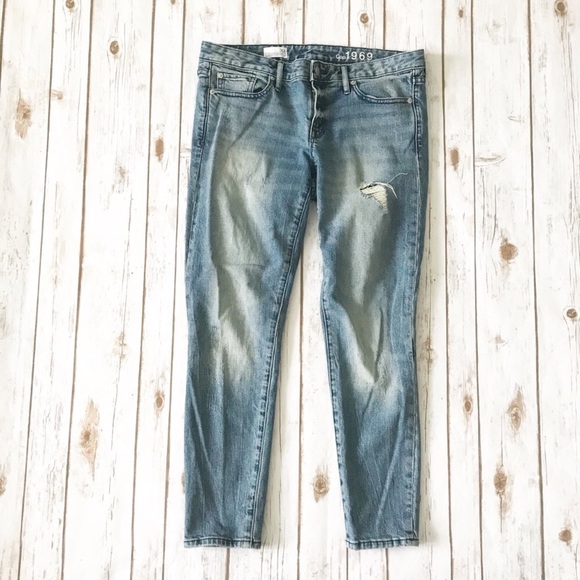 GAP Denim - GAP Always Skinny ripped destroyed Jeans